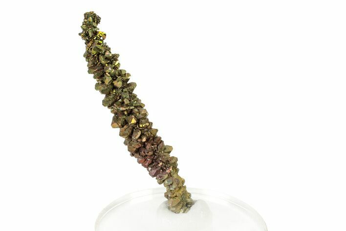 Iridescent Marcasite Crystal Stalactite - Linwood Mine, Iowa #240526